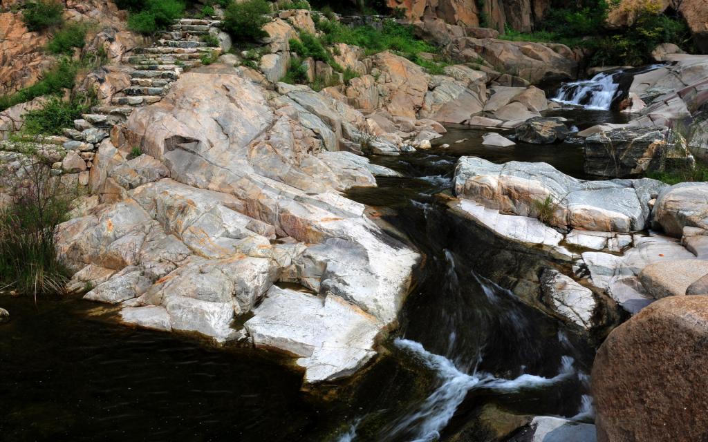 山东桃花峪风景