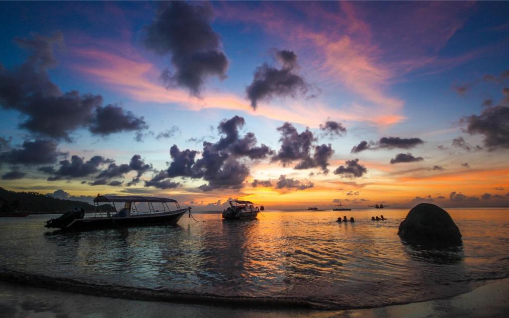 唯美日出日落风光美景