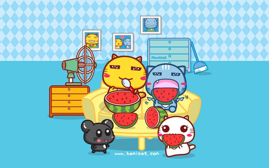 哈咪猫和夏天有个约会