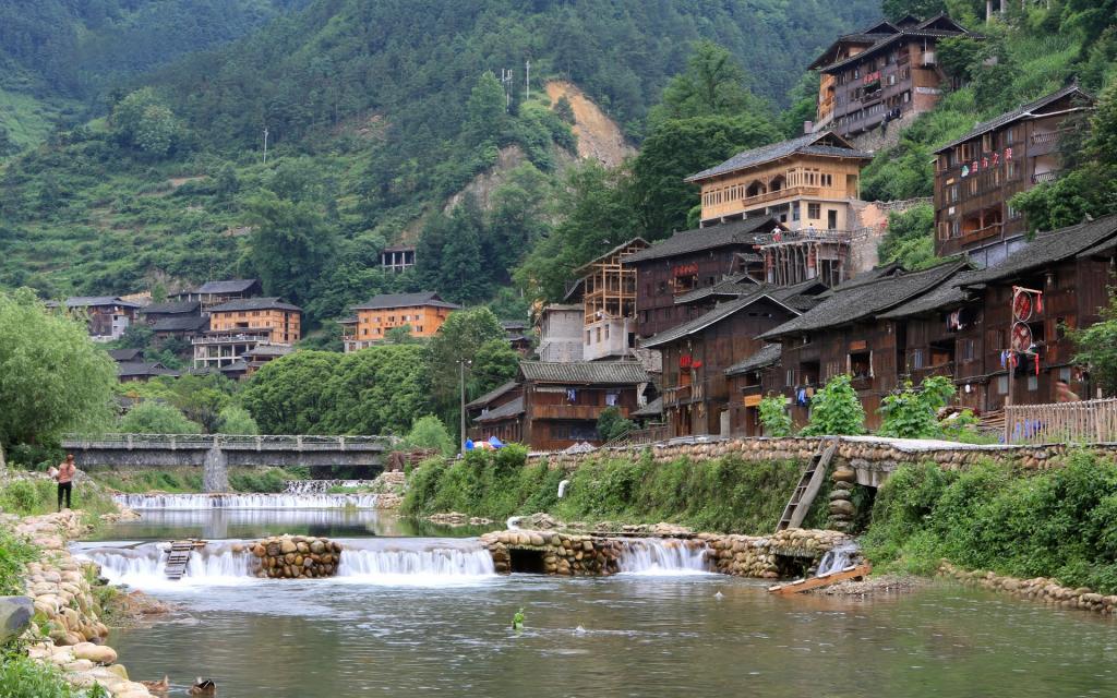 西江千户苗寨风光