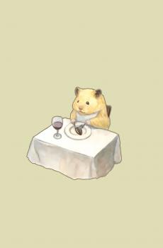 超级可爱的手绘小仓鼠-3