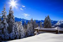 冬季自然唯美雪景