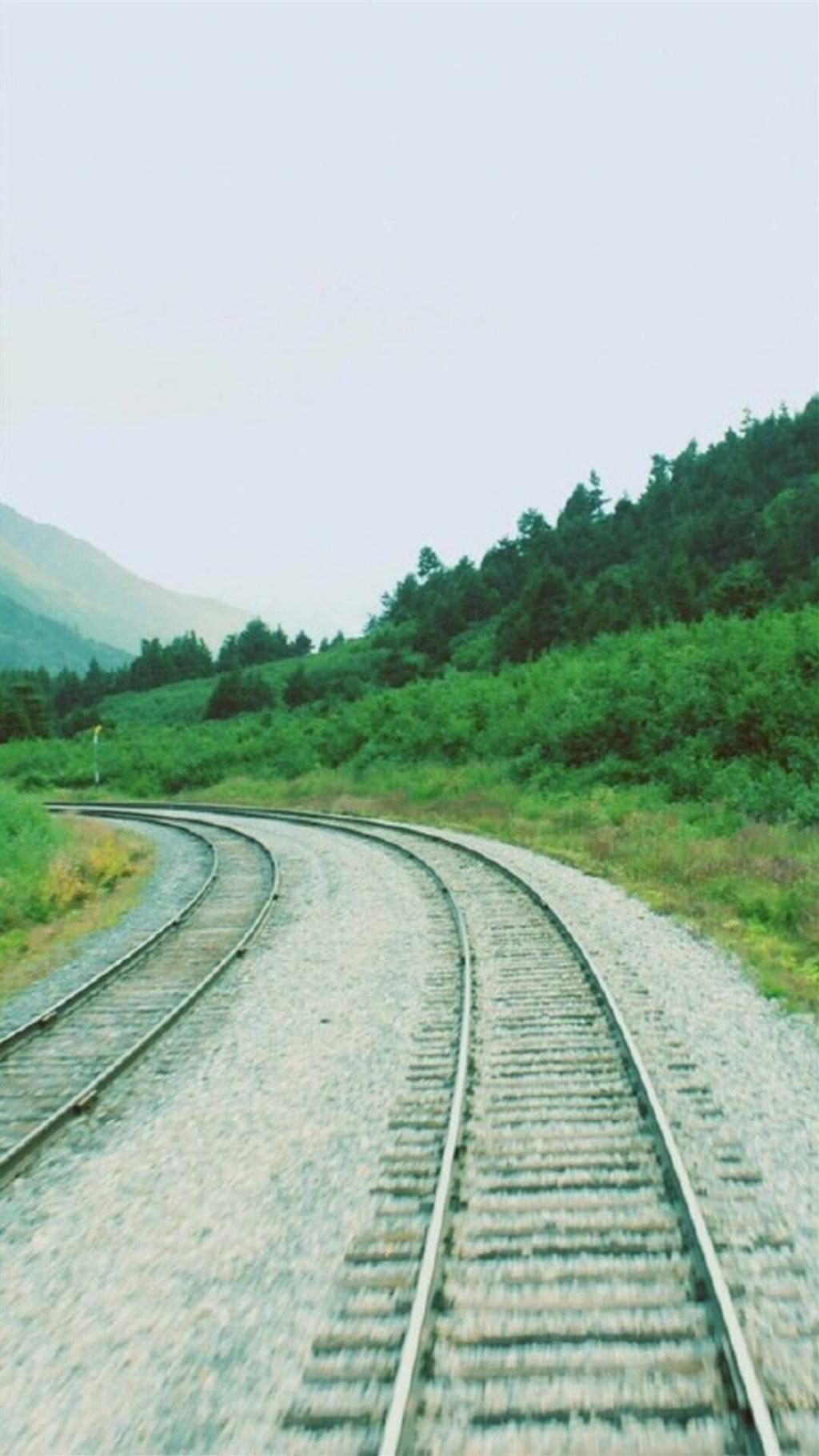 小清新铁路铁轨风景