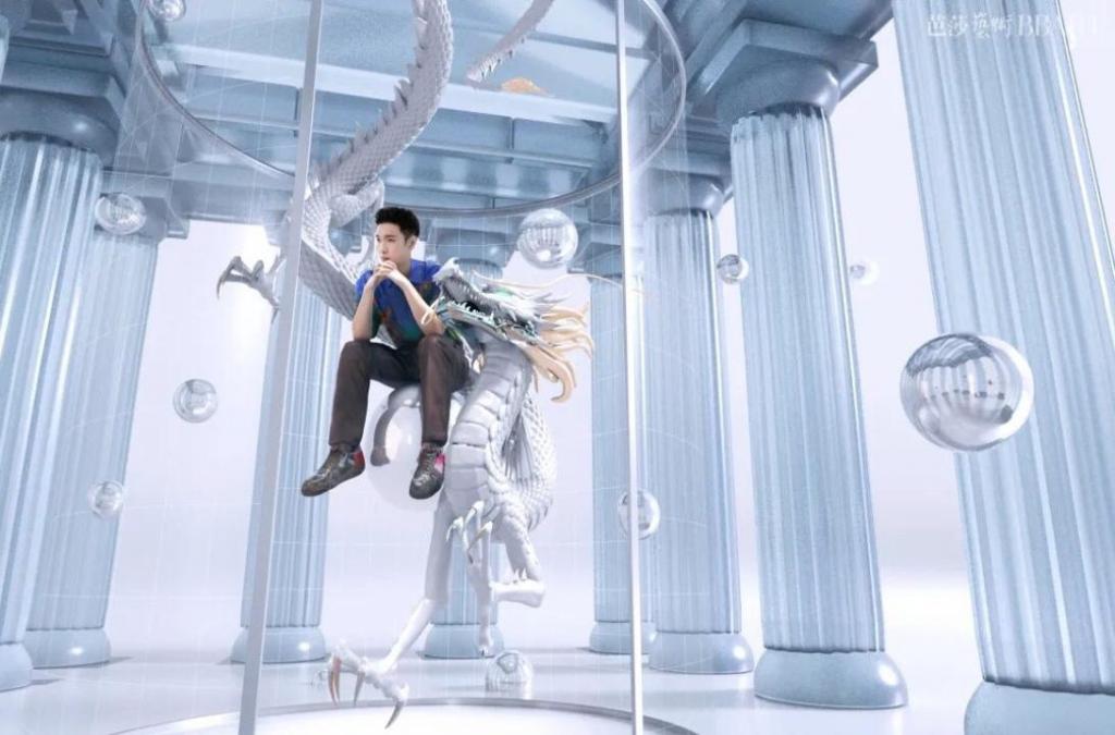 芭莎艺术封面张艺兴时空潮流帅气写真