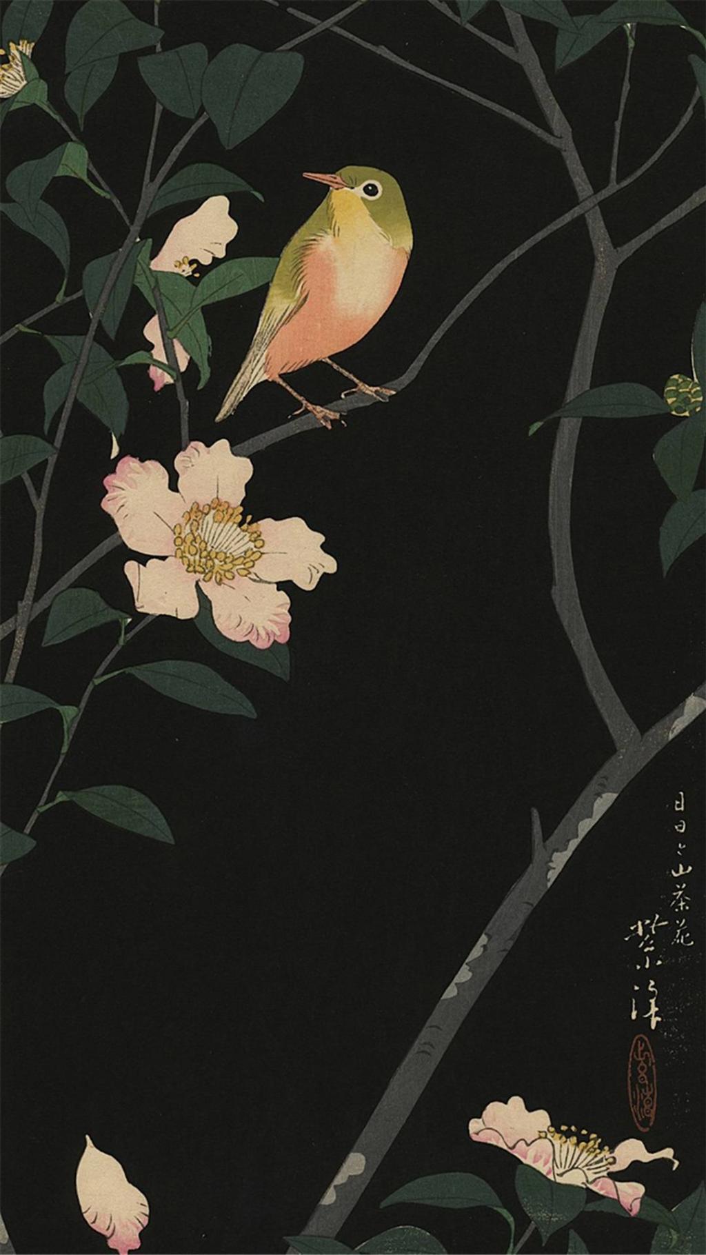 木版画日本风景