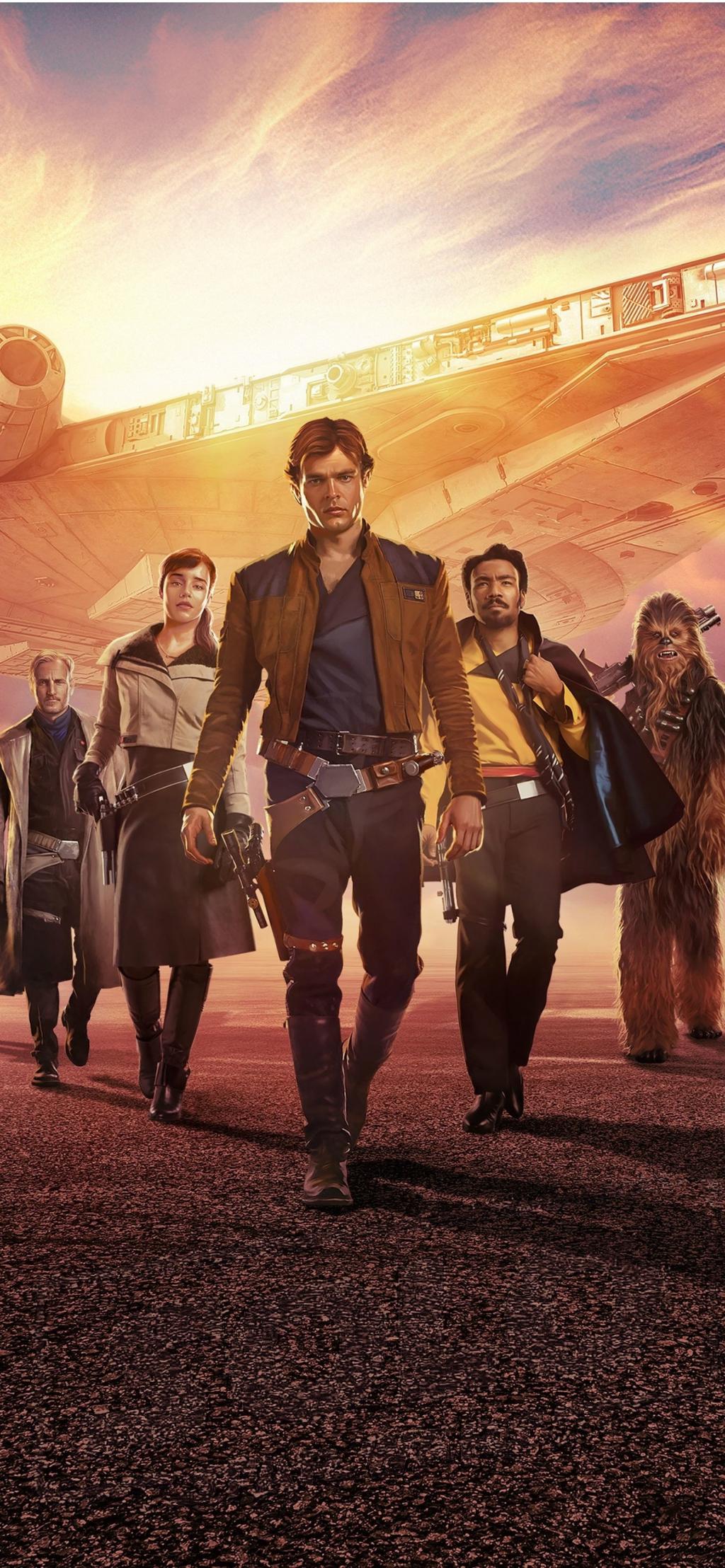 《游侠索罗：星球大战外传》创意海报