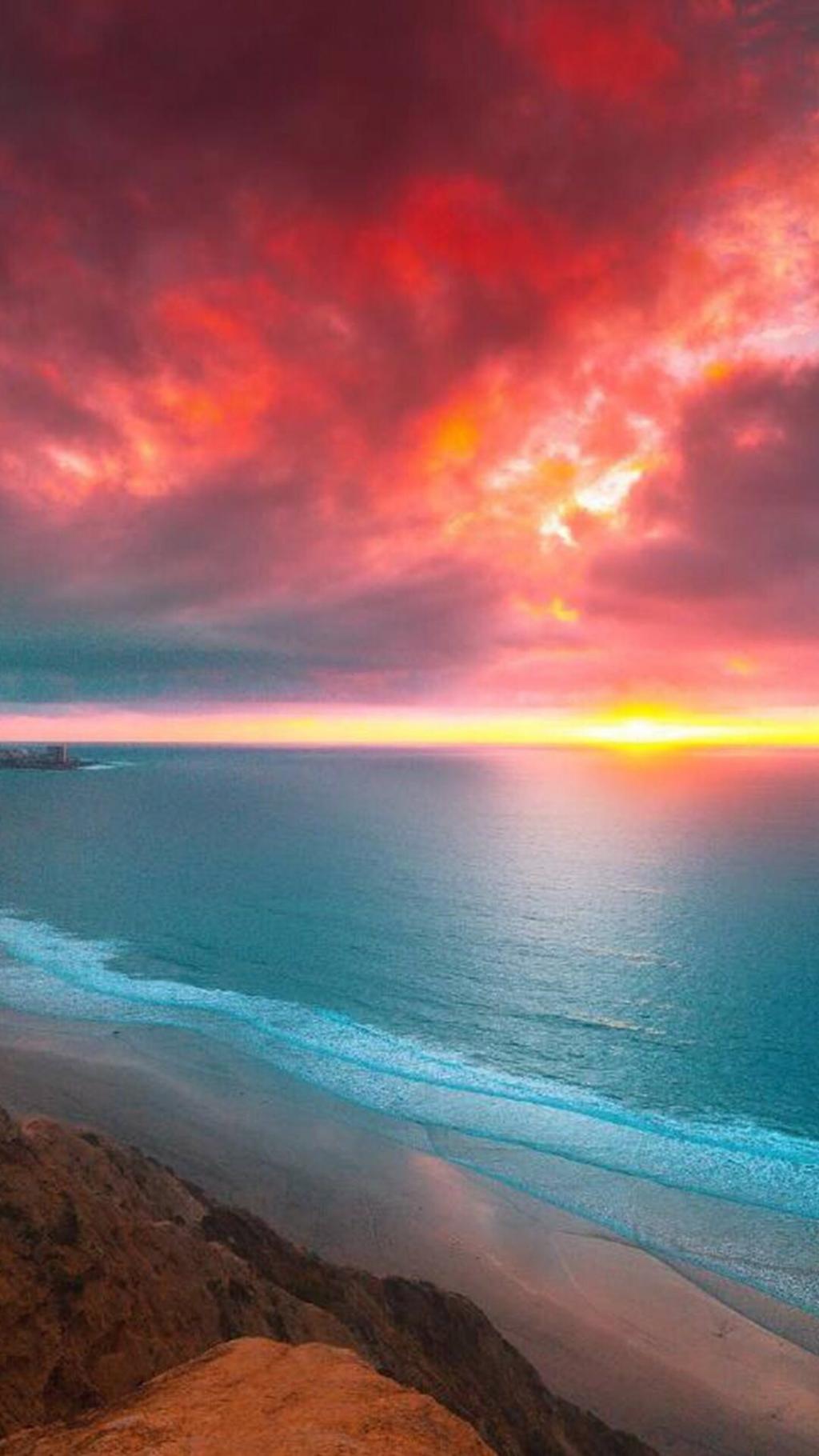 唯美的晚霞风景