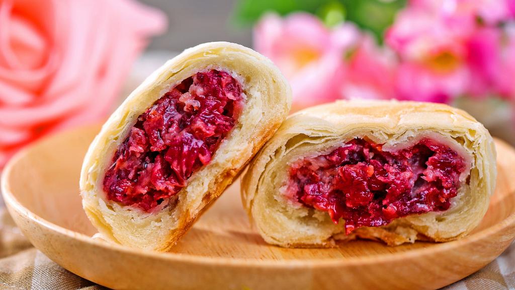 中秋节水果月饼