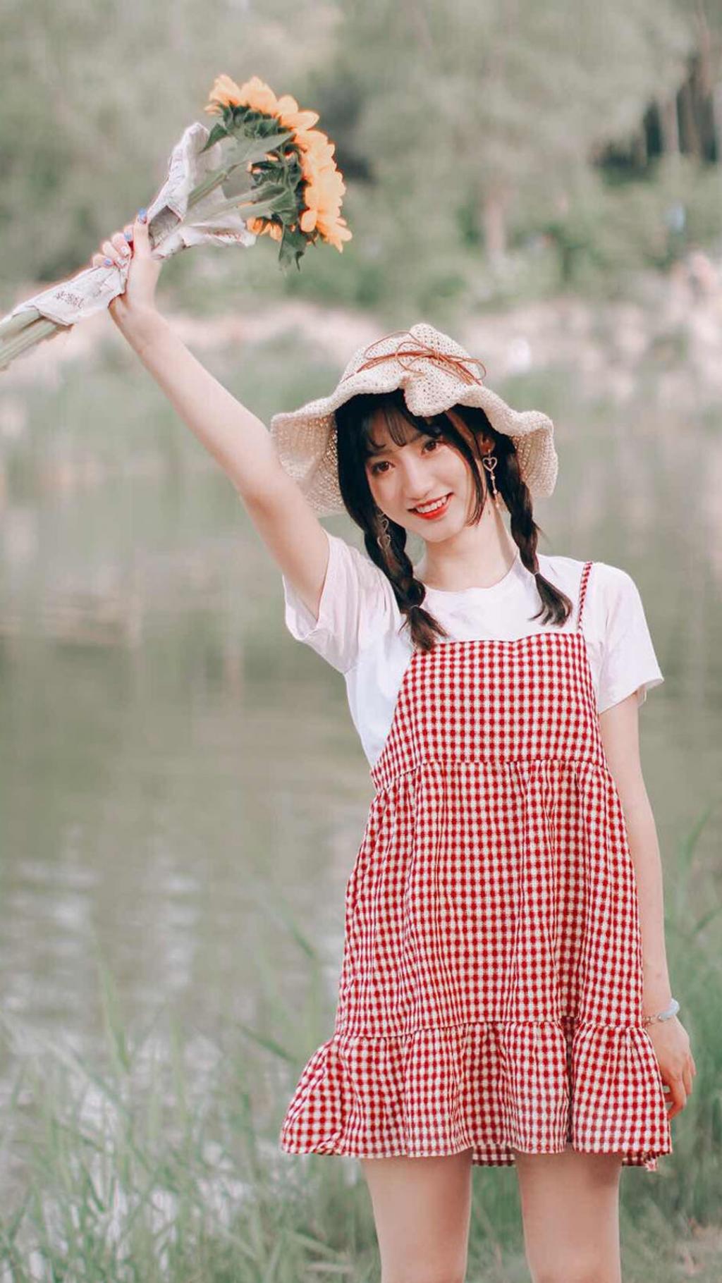 清纯可爱的文艺少女