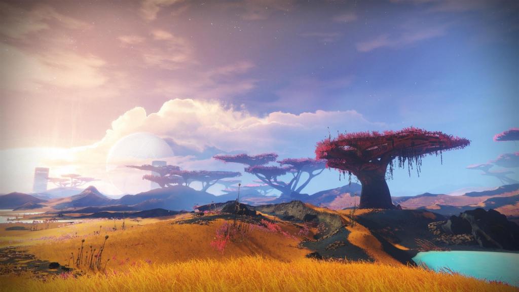 射击游戏《命运2》经典场景