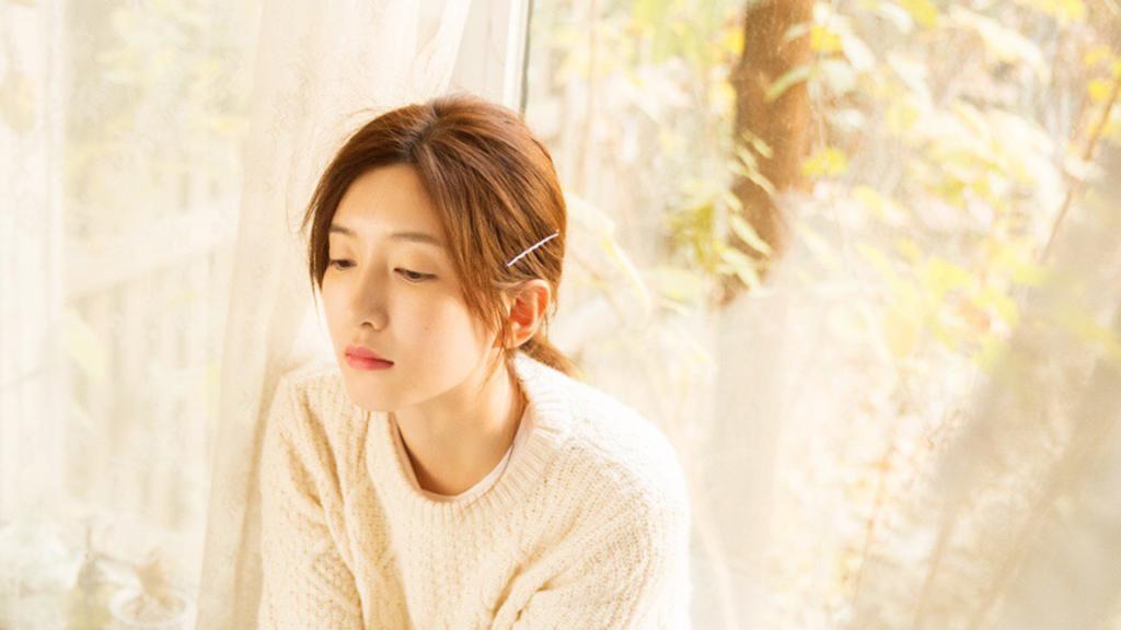 江疏影暖阳温柔写真