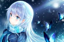 可爱二次元卡通美女