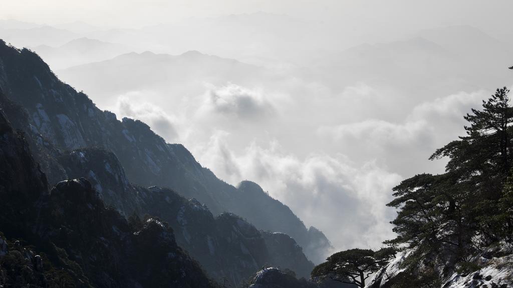 黄山风光美如画