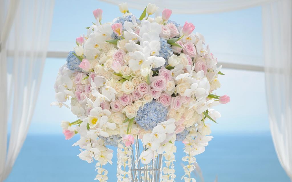 婚礼场景的布置