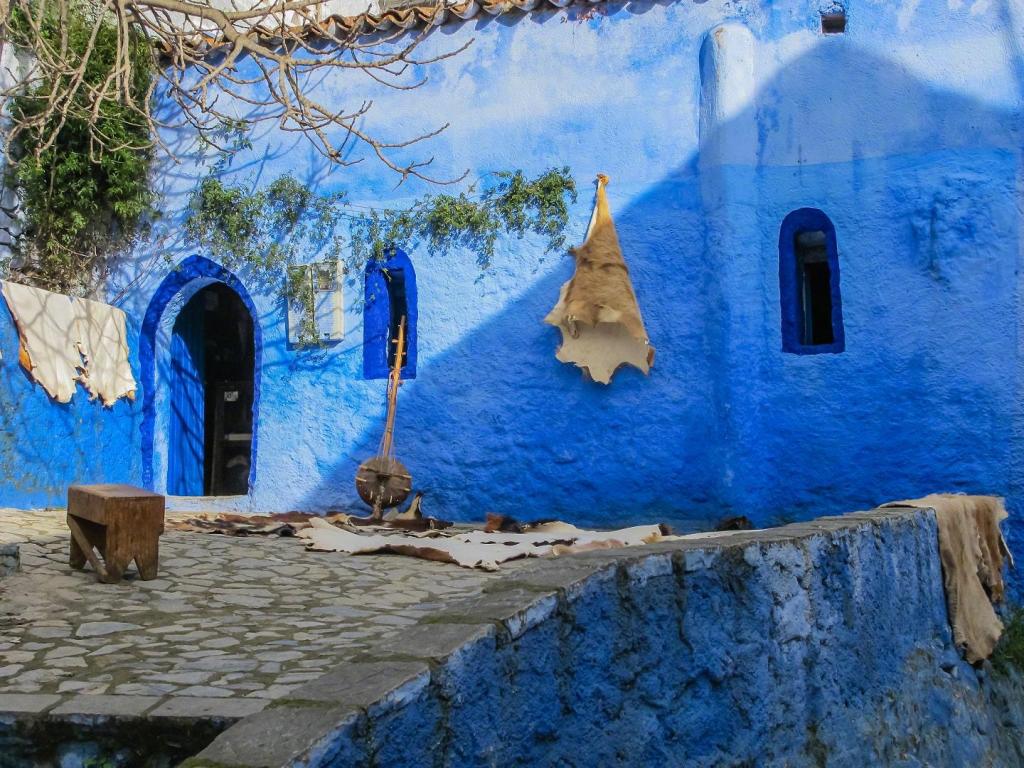 摩洛哥小清新唯美山城风景写真