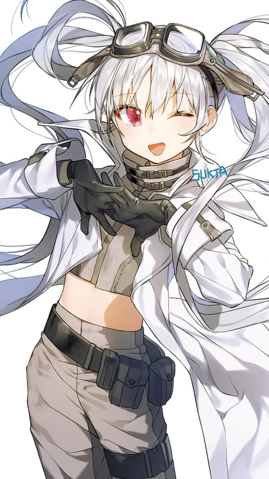 装扮可爱的动漫美少女