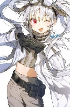 装扮可爱的动漫美少女