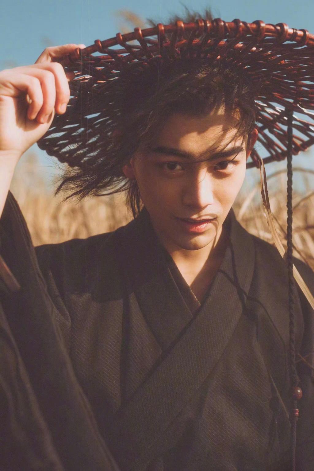 丁禹兮cos日本浪人剑客酷飒帅气写真