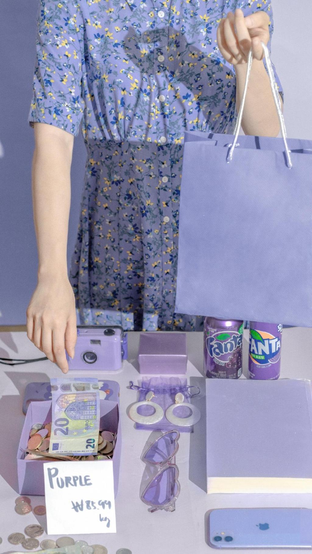 色彩杂货铺创意摆拍