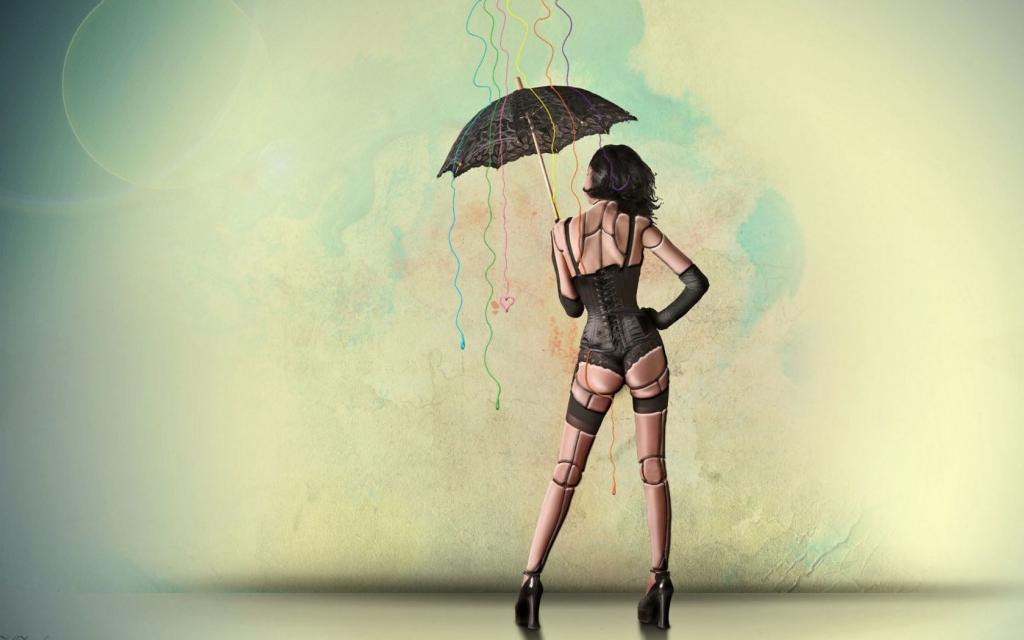 欧美潮流设计插画美女