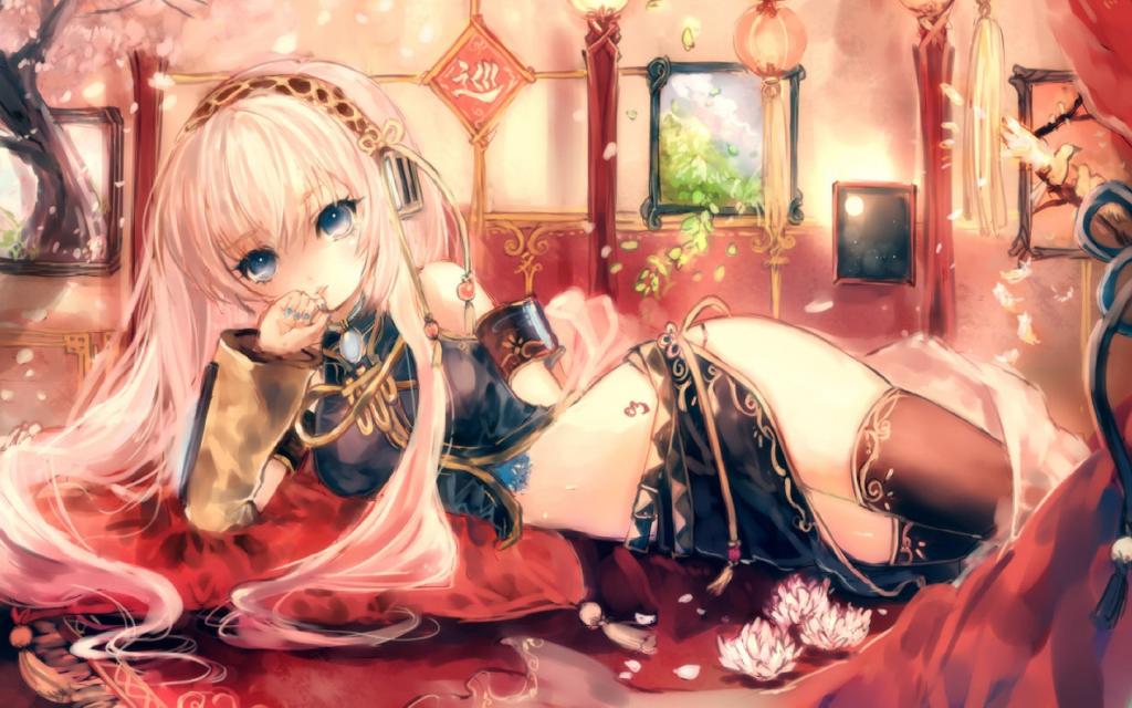 巡音露卡动漫图片