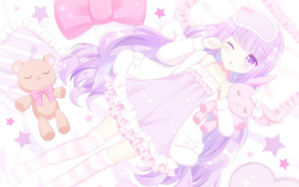 可爱二次元卡通美女