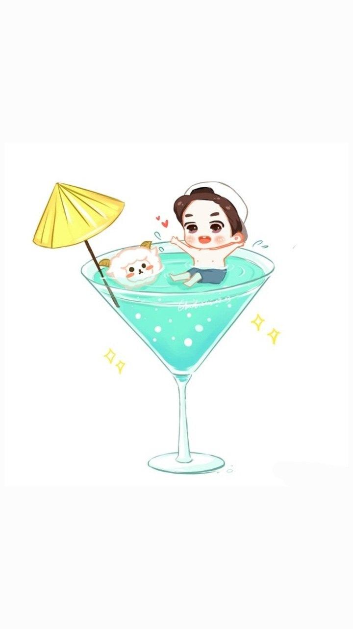 Q版杨洋可爱卡通海报