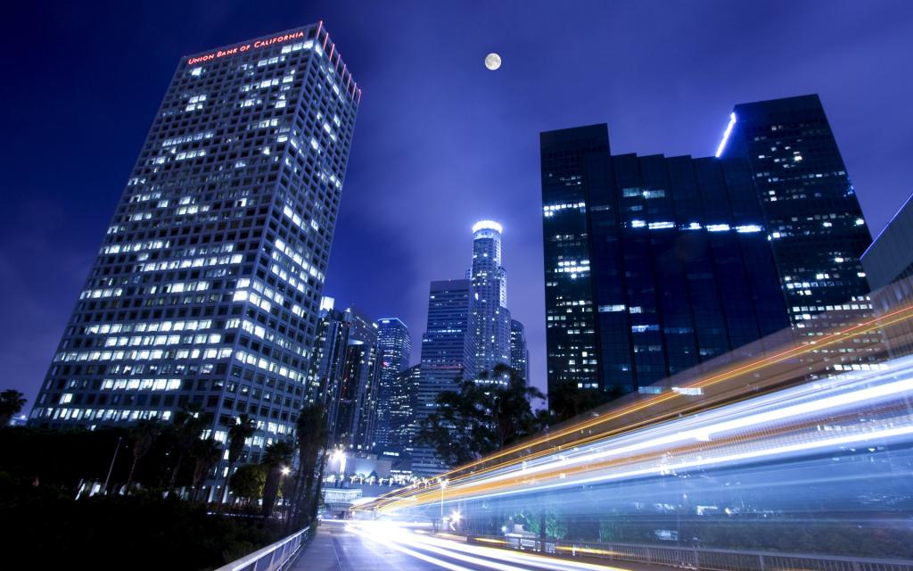 一线城市夜景