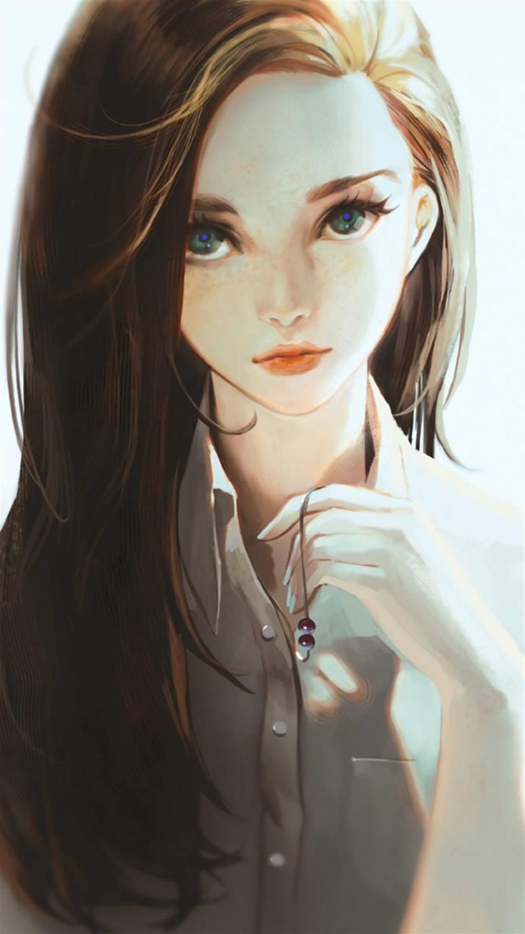 唯美动漫女生头像