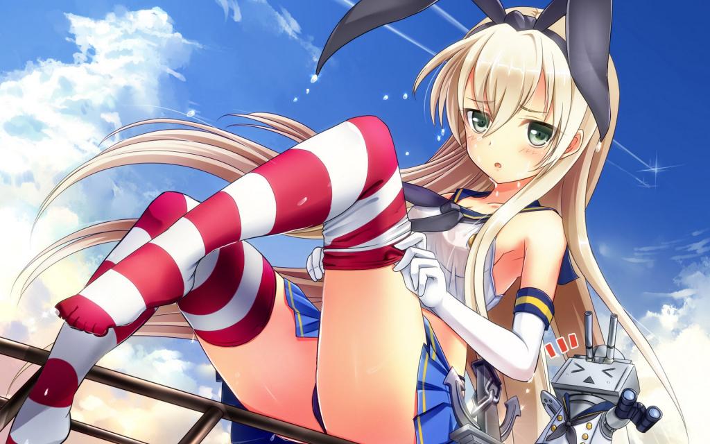 动漫萌娘岛风酱