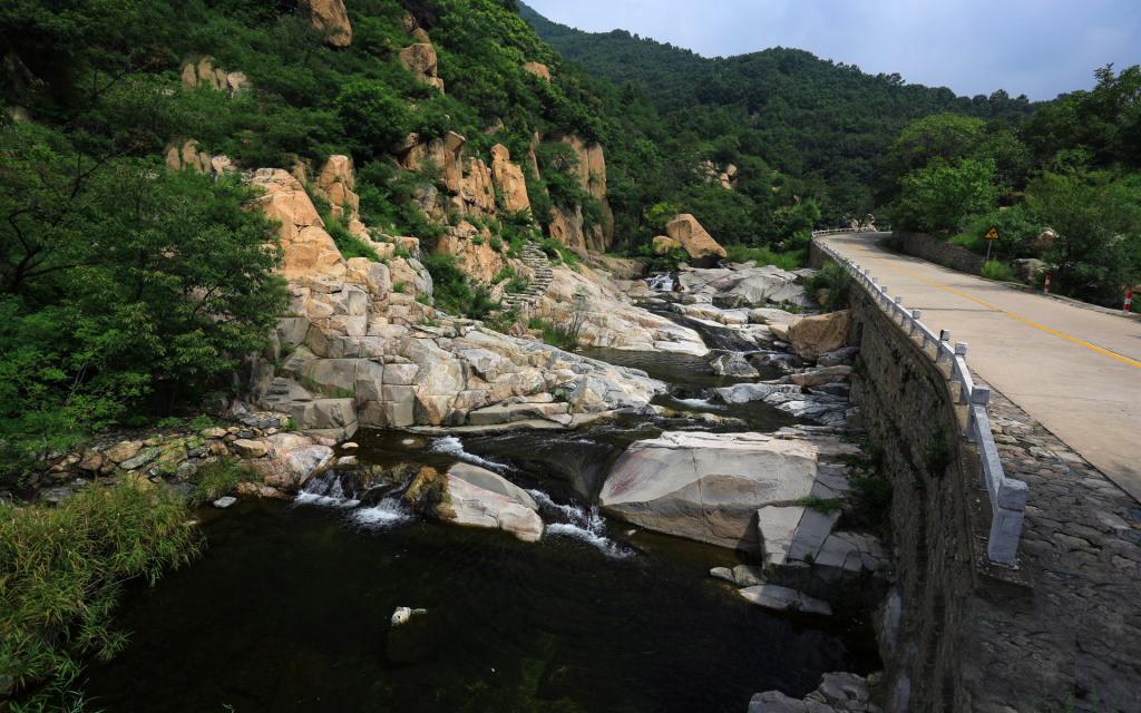 山东桃花峪风景