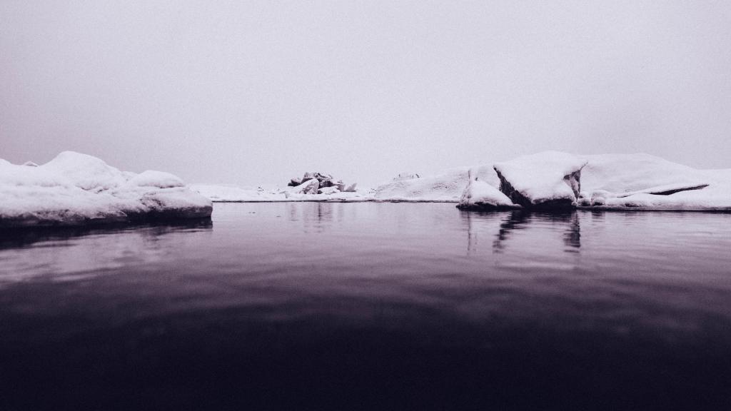 欣赏唯美的冰川