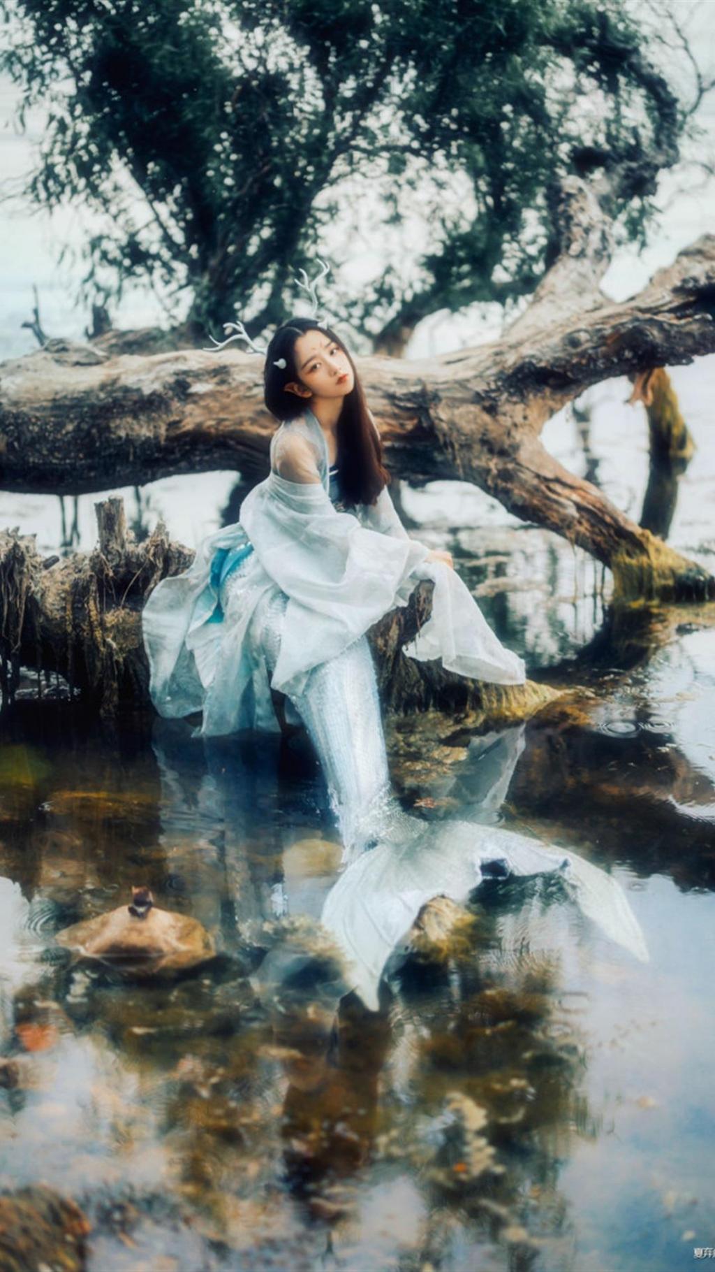 古风美人鱼写真