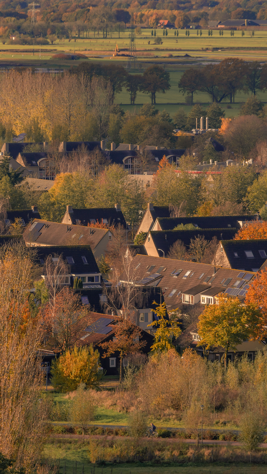 秋季唯美自然北欧风景