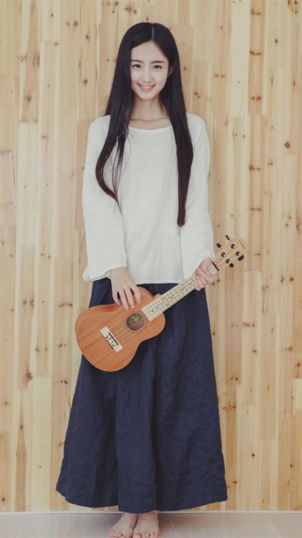 气质长发美女写真