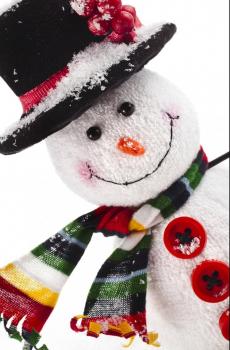 可爱圣诞雪人-4