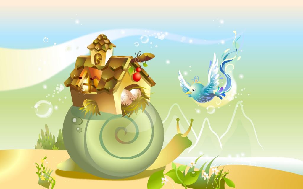 矢量卡通童话图片