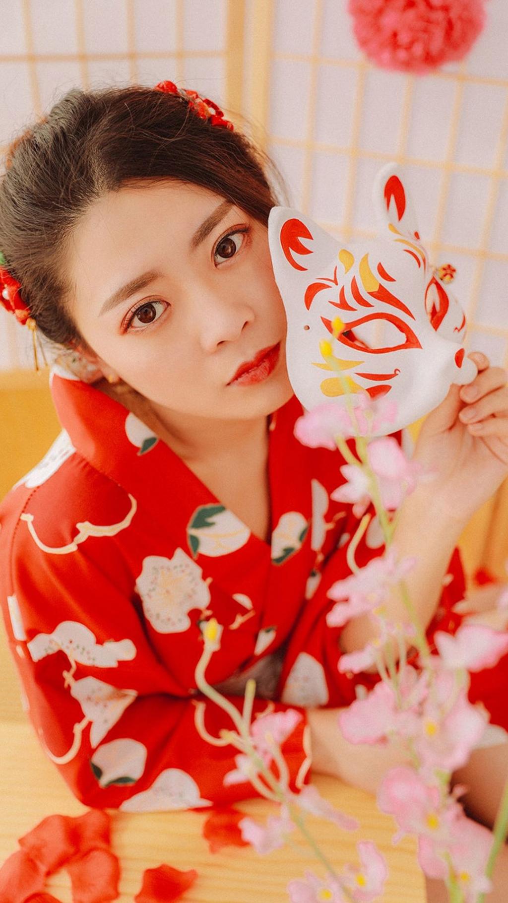 唯美和服女生写真