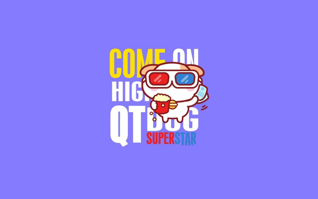 秋田君可爱卡通插画