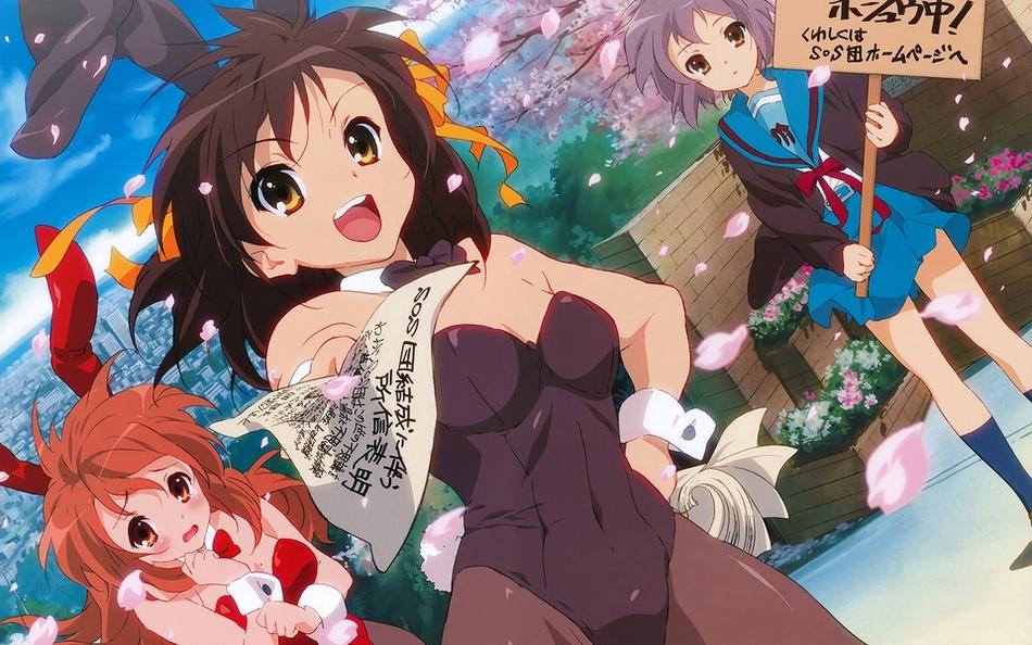 《凉宫春日》的忧郁动漫人物清新