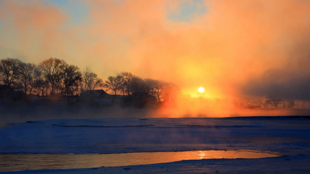 吉林雾凇岛风景