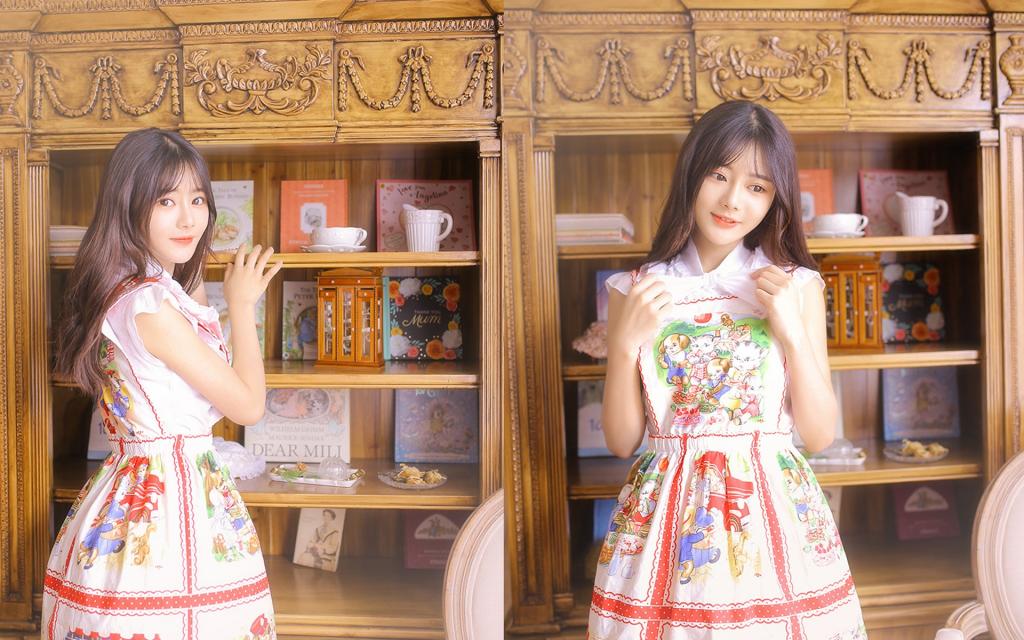 气质美女性感制服迷人写真