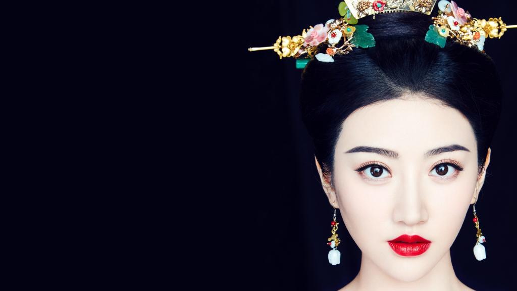 《大唐荣耀》电视剧景甜古装造型