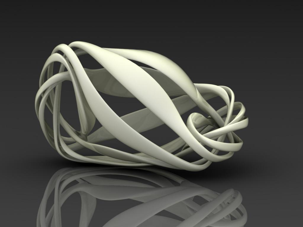 三维玻璃器皿设计