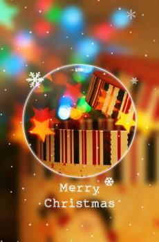 圣诞节唯美背景-5