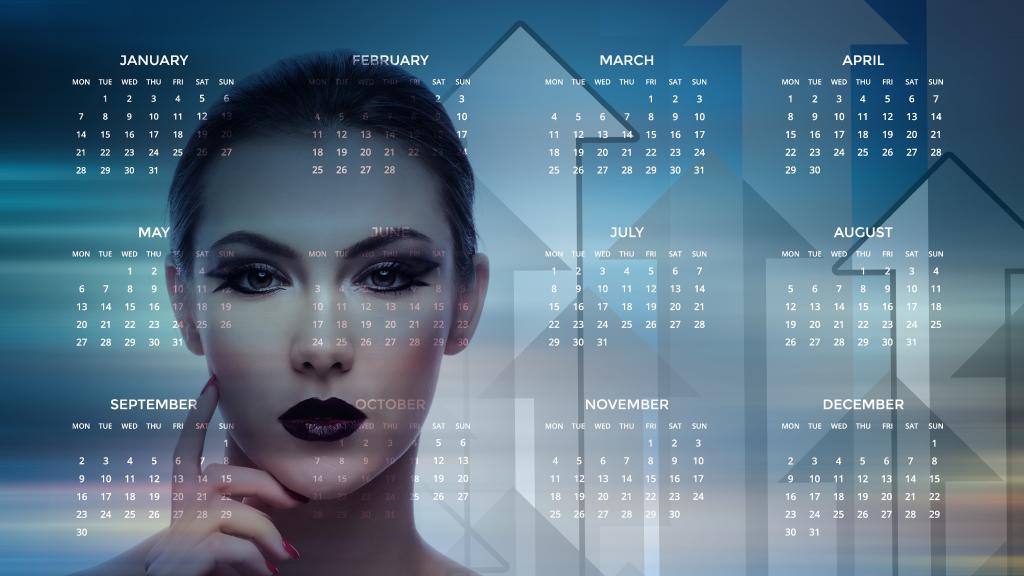 2019年创意日历表