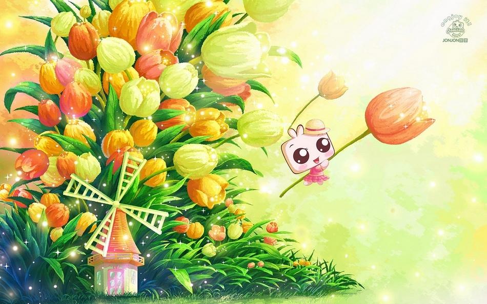 可爱的JONJON囧囧兔