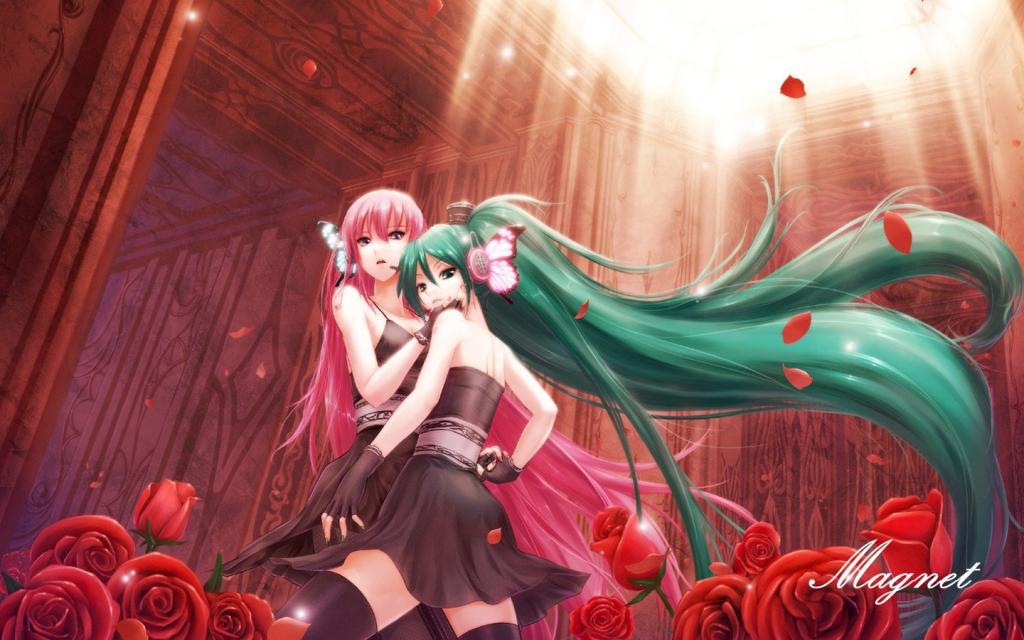 巡音露卡动漫图片