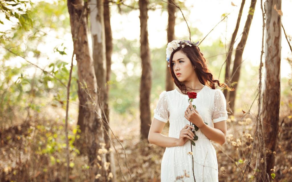 唯美优雅的女生