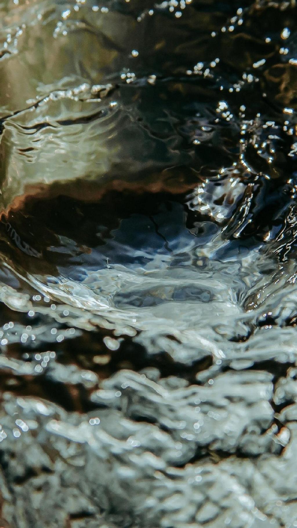 简约创意水流微距摄影写真